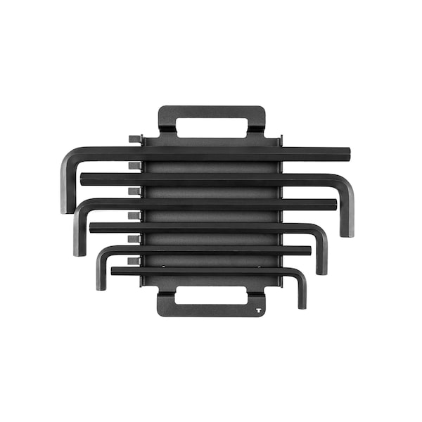 Tekton Flat End Hex L-Key Set with Rack, 6-Piece (7/16-3/4 in.) KLX92101 - main